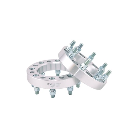 Trailfx TrailFX W865001S; Wheel Spacer; 8 x 165.1 Millimeter/ 8 x 6.50 Inch Bolt Pattern 1-1/4 Inch W865001S